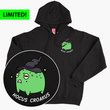 Laden Sie das Bild in den Galerie-Viewer, LIMITED EDITION: Witchy Frog Halloween Hoodie (Unisex)-Printed Clothing, Printed Hoodie, JH001-Sassy Spud