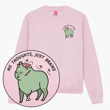 Afbeelding laden in Galerijviewer, LIMITED EDITION: Zombie Capybara Halloween Sweatshirt (Unisex)-Printed Clothing, Printed Sweatshirt, JH030-Sassy Spud