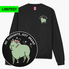 Laden Sie das Bild in den Galerie-Viewer, LIMITED EDITION: Zombie Capybara Halloween Sweatshirt (Unisex)-Printed Clothing, Printed Sweatshirt, JH030-Sassy Spud