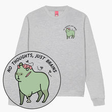 Laden Sie das Bild in den Galerie-Viewer, LIMITED EDITION: Zombie Capybara Halloween Sweatshirt (Unisex)-Printed Clothing, Printed Sweatshirt, JH030-Sassy Spud