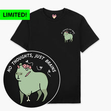 Afbeelding laden in Galerijviewer, LIMITED EDITION: Zombie Capybara Halloween T-Shirt (Unisex)-Printed Clothing, Printed T Shirt, EP01-Sassy Spud