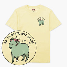 Afbeelding laden in Galerijviewer, LIMITED EDITION: Zombie Capybara Halloween T-Shirt (Unisex)-Printed Clothing, Printed T Shirt, EP01-Sassy Spud