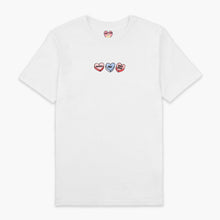 Load image into Gallery viewer, Love Hearts Embroidered T-Shirt (Unisex)-Embroidered Clothing, Embroidered T Shirt, EP01-Sassy Spud