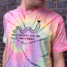 Afbeelding laden in Galerijviewer, Love Me Worm Tie Dye T-shirt (Unisex)-Printed Clothing, Printed T Shirt, EP01-Sassy Spud