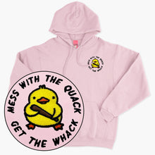 Load image into Gallery viewer, Mess With The Quack Embroidered Hoodie (Unisex)-Embroidered Clothing, Embroidered Hoodie, JH001-Sassy Spud