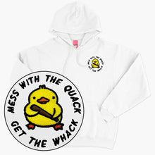 Load image into Gallery viewer, Mess With The Quack Embroidered Hoodie (Unisex)-Embroidered Clothing, Embroidered Hoodie, JH001-Sassy Spud