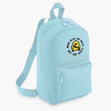 Load image into Gallery viewer, Mess With The Quack Embroidered Mini Backpack-Sassy Accessories, Sassy Gifts, Sassy Mini Backpack, BG153-Sassy Spud