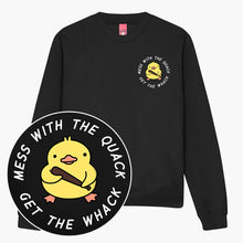 Afbeelding laden in Galerijviewer, Mess With The Quack Sweatshirt (Unisex)-Printed Clothing, Printed Sweatshirt, JH030-Sassy Spud