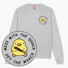 Afbeelding laden in Galerijviewer, Mess With The Quack Sweatshirt (Unisex)-Printed Clothing, Printed Sweatshirt, JH030-Sassy Spud