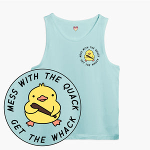 Mess With The Quack Tank Top (Unisex)-Printed Clothing, Printed Tank, 03980-Sassy Spud