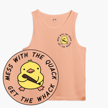 Afbeelding laden in Galerijviewer, Mess With The Quack Tank Top (Unisex)-Printed Clothing, Printed Tank, 03980-Sassy Spud