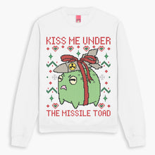 Laden Sie das Bild in den Galerie-Viewer, Missile Toad Christmas Jumper (Unisex)-Printed Clothing, Printed Sweatshirt, JH030-Sassy Spud