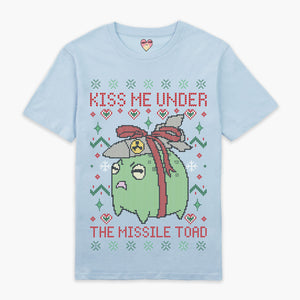 Missile Toad Christmas T-Shirt (Unisex)-Printed Clothing, Printed T Shirt, EP01-Sassy Spud