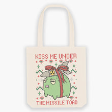 Laden Sie das Bild in den Galerie-Viewer, Missile Toad Christmas Tote Bag-Sassy Accessories, Sassy Gifts, Sassy Tote Bag, STAU760-Sassy Spud