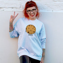 Load image into Gallery viewer, Nice Cookie Christmas Jumper (Unisex)-Printed Clothing, Printed Sweatshirt, JH030-Sassy Spud