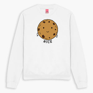 Nice Cookie Christmas Jumper (Unisex)-Printed Clothing, Printed Sweatshirt, JH030-Sassy Spud