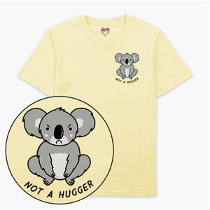 Not A Hugger T-Shirt (Unisex)-Printed Clothing, Printed T Shirt, EP01-Sassy Spud