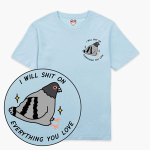 Pigeon Poo T-Shirt (Unisex)-Printed Clothing, Printed T Shirt, EP01-Sassy Spud