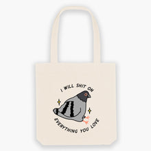 Load image into Gallery viewer, Pigeon Poo Tote Bag-Sassy Accessories, Sassy Gifts, Sassy Tote Bag, STAU760-Sassy Spud