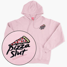 Load image into Gallery viewer, Pizza Slut Embroidered Hoodie (Unisex)-Embroidered Clothing, Embroidered Hoodie, JH001-Sassy Spud