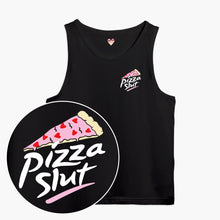 Laden Sie das Bild in den Galerie-Viewer, Pizza Slut Tank Top (Unisex)-Printed Clothing, Printed Tank, 03980-Sassy Spud