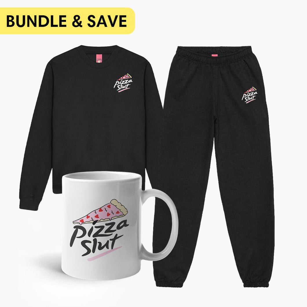 Pizza Slut Winter Bundle-Sassy Apparel, Sassy Accessories, Sassy Gift, Sassy Bundle-Sassy Spud