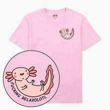 Load image into Gallery viewer, Relaxolotl T-Shirt (Unisex)-Printed Clothing, Printed T Shirt, EP01-Sassy Spud