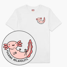 Afbeelding laden in Galerijviewer, Relaxolotl T-Shirt (Unisex)-Printed Clothing, Printed T Shirt, EP01-Sassy Spud