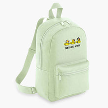 Afbeelding laden in Galerijviewer, Rubber Ducks Embroidered Mini Backpack-Sassy Accessories, Sassy Gifts, Sassy Mini Backpack, BG153-Sassy Spud