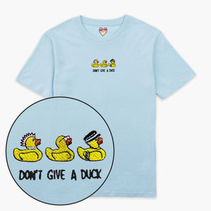 Rubber Ducks Embroidered T-Shirt (Unisex)-Embroidered Clothing, Embroidered T Shirt, EP01-Sassy Spud