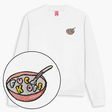 Afbeelding laden in Galerijviewer, Rude Cereal Embroidered Sweatshirt (Unisex)-Embroidered Clothing, Embroidered Sweatshirt, JH030-Sassy Spud