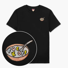 Load image into Gallery viewer, Rude Cereal Embroidered T-Shirt (Unisex)-Embroidered Clothing, Embroidered T Shirt, EP01-Sassy Spud