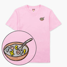 Laden Sie das Bild in den Galerie-Viewer, Rude Cereal Embroidered T-Shirt (Unisex)-Embroidered Clothing, Embroidered T Shirt, EP01-Sassy Spud