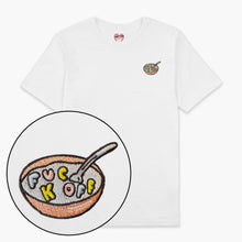 Load image into Gallery viewer, Rude Cereal Embroidered T-Shirt (Unisex)-Embroidered Clothing, Embroidered T Shirt, EP01-Sassy Spud