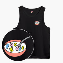 Afbeelding laden in Galerijviewer, Rude Cereal Tank Top (Unisex)-Printed Clothing, Printed Tank, 03980-Sassy Spud