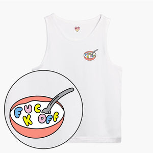 Rude Cereal Tank Top (Unisex)-Printed Clothing, Printed Tank, 03980-Sassy Spud