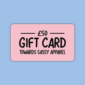 Sassy E-Gift Card-Gift Card-Sassy Spud