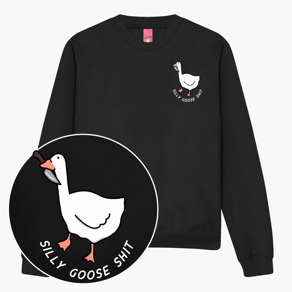 Silly Goose Sh t Sweatshirt Unisex Sassy Spud