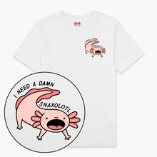 Laden Sie das Bild in den Galerie-Viewer, Snaxolotl T-Shirt (Unisex)-Printed Clothing, Printed T Shirt, EP01-Sassy Spud