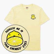 Laden Sie das Bild in den Galerie-Viewer, Sour Lemon Embroidered T-Shirt (Unisex)-Embroidered Clothing, Embroidered T Shirt, EP01-Sassy Spud