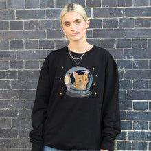 Load image into Gallery viewer, Space Cat Sweatshirt (Unisex)-Printed Clothing, Printed Sweatshirt, JH030-Sassy Spud