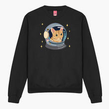 Laden Sie das Bild in den Galerie-Viewer, Space Cat Sweatshirt (Unisex)-Printed Clothing, Printed Sweatshirt, JH030-Sassy Spud