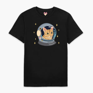 Space Cat T-Shirt (Unisex)-Printed Clothing, Printed T Shirt, EP01-Sassy Spud