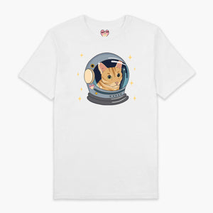 Space Cat T-Shirt (Unisex)-Printed Clothing, Printed T Shirt, EP01-Sassy Spud