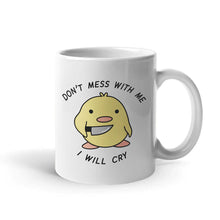 Afbeelding laden in Galerijviewer, Stabby Chick Coffee Mug-Funny Gift, Funny Coffee Mug, 11oz White Ceramic-Sassy Spud