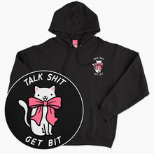 Afbeelding laden in Galerijviewer, Talk Sh*t Get Bit Hoodie (Unisex)-Printed Clothing, Printed Hoodie, JH001-Sassy Spud