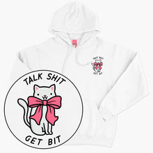 Laden Sie das Bild in den Galerie-Viewer, Talk Sh*t Get Bit Hoodie (Unisex)-Printed Clothing, Printed Hoodie, JH001-Sassy Spud