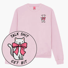 Afbeelding laden in Galerijviewer, Talk Sh*t Get Bit Sweatshirt (Unisex)-Printed Clothing, Printed Sweatshirt, JH030-Sassy Spud