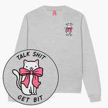 Laden Sie das Bild in den Galerie-Viewer, Talk Sh*t Get Bit Sweatshirt (Unisex)-Printed Clothing, Printed Sweatshirt, JH030-Sassy Spud