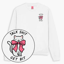 Laden Sie das Bild in den Galerie-Viewer, Talk Sh*t Get Bit Sweatshirt (Unisex)-Printed Clothing, Printed Sweatshirt, JH030-Sassy Spud